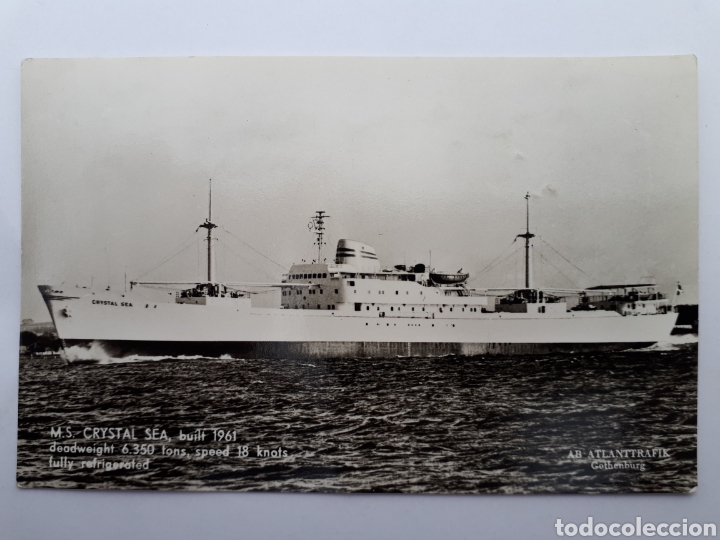 Postales: M.S. CRYSTAL SEA, built 1961 - Foto 1