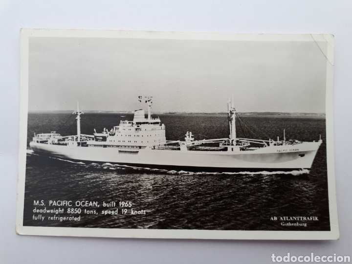 Postales: M.S. PACIFIC OCEAN, built 1965 - Foto 1