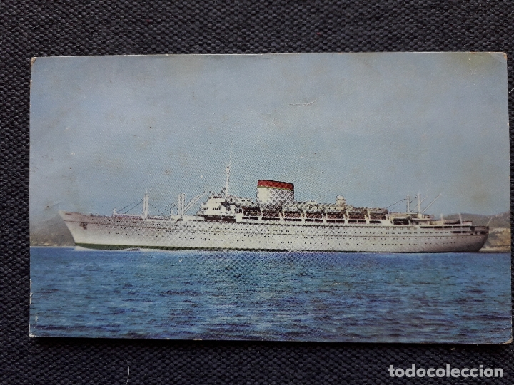 Postales: Postal del barco Avgvstus o Giulio Cesare - Foto 1