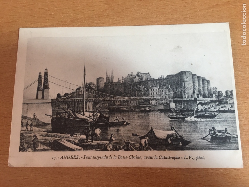 Postales: Postal de barcos en puerto - Foto 1