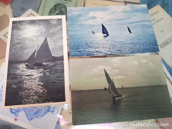 Postales: ANTIGUAS POSTALES BARCOS DE VELA - Foto 1