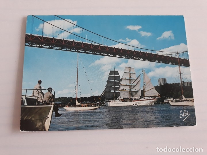 Postales: Barco velero en bordeaux francia - Foto 1