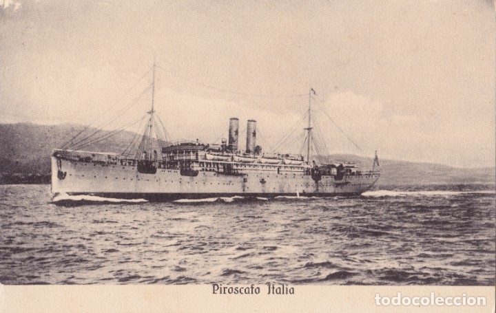 Postales: 4 ANTIGUAS POSTALES DE BARCOS. - Foto 2