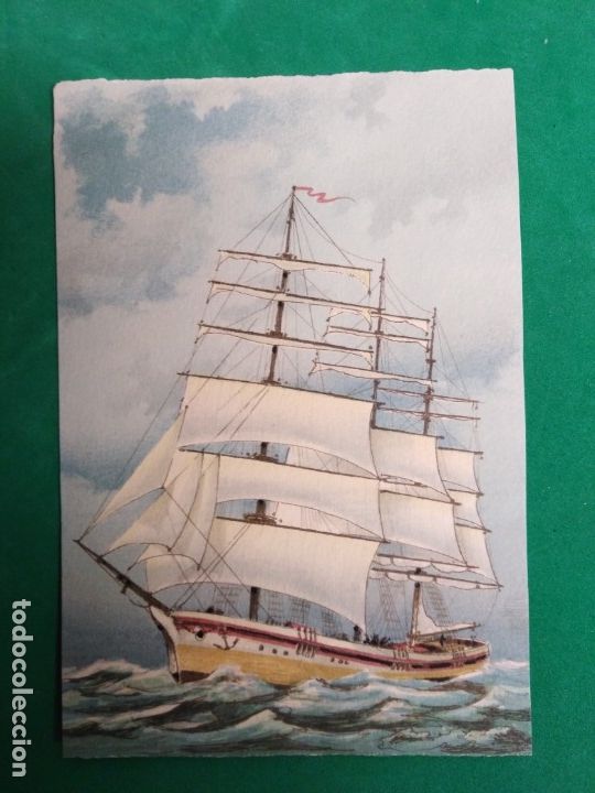 Postales: Postales antiguas Barcos - Foto 4