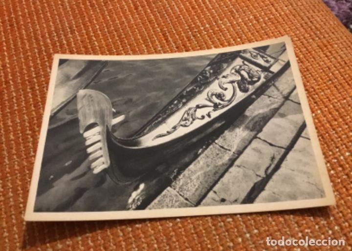Postales: Muy rara postal g&oacute;ndola Venecia - Foto 1