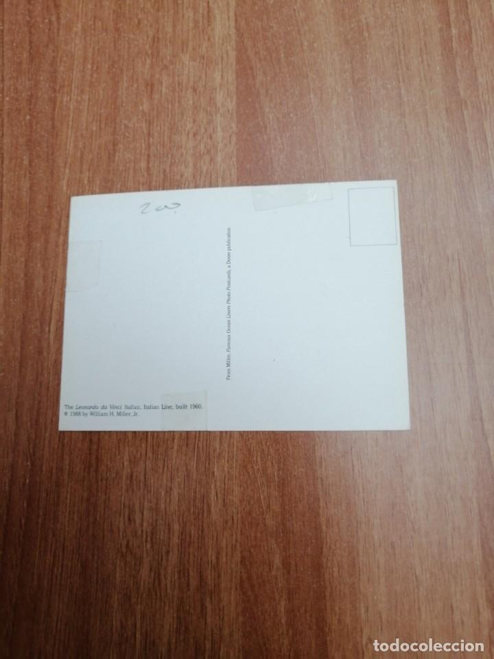 Postales: POSTAL THE LEONARDO DA VINCI SIN CIRCULAR - Foto 2