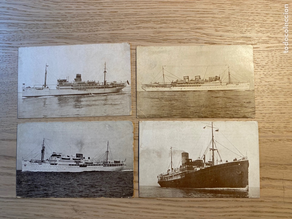 Postales: Tarjeta postal barcos compa&ntilde;ia transmediterranea - Foto 2