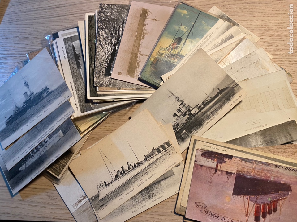 Postales: Postales barcos coleccion 140 postales - Foto 1