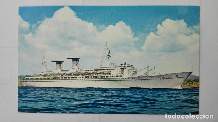 Postales: POSTAL ITALIAN LINE, MICHELANGELO E RAFFAELLO - Foto 1