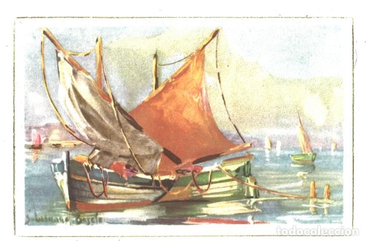 Postales: Embarcaci&oacute;n de vela. Postal sin circular - Foto 1