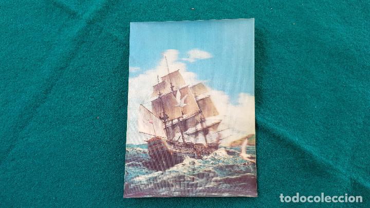 Postales: POSTAL 3D ELABORADA CON PLASTICOS Y PAPEL (1960s) - Foto 1