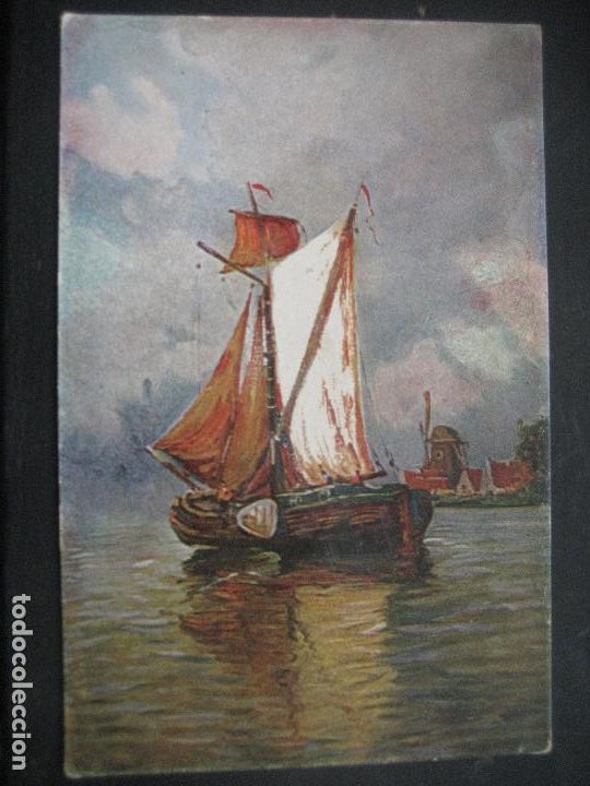Postales: Velero. Postal antigua sin circular - Foto 1