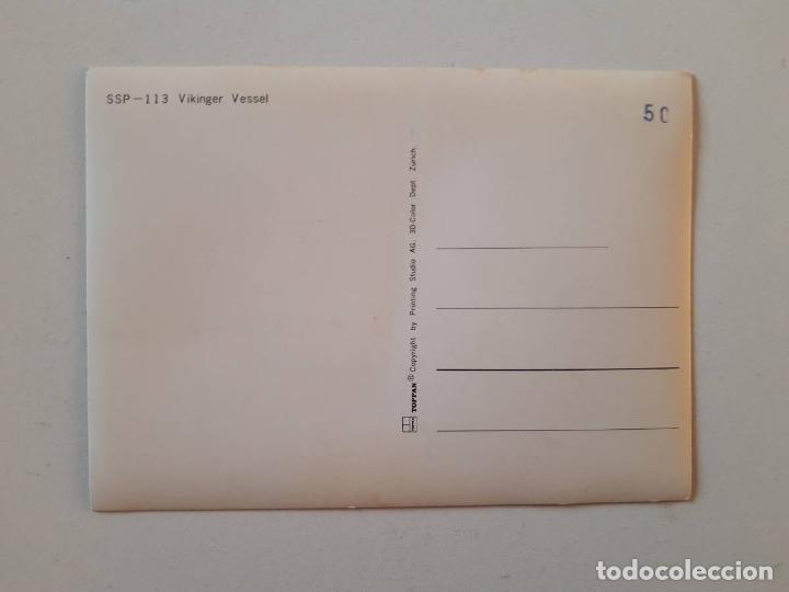 Postales: Vikinger Vessel, Postal 3d 3 dimensiones 0163 - Foto 2