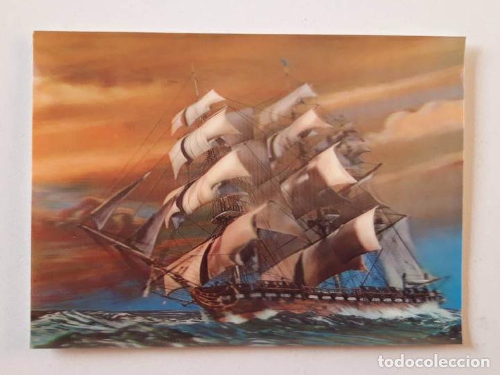 Postales: Vikinger Vessel, Postal 3d 3 dimensiones 0163 - Foto 1