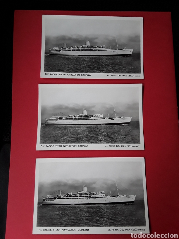 Postales: LOTE DE 3 POSTALES DEL REINA DEL MAR - Foto 1