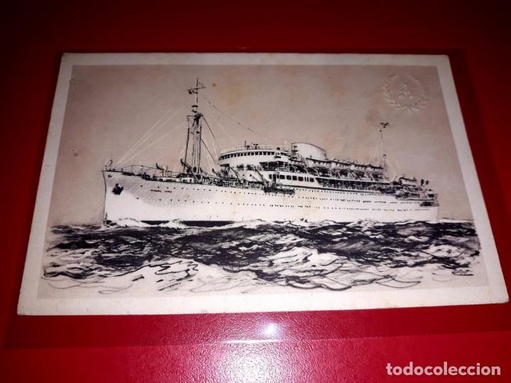 Postales: Compa&ntilde;ia Maritima &rdquo; Le Paquebot Mar&eacute;chal Joffre &rdquo;Sin circular - Foto 1