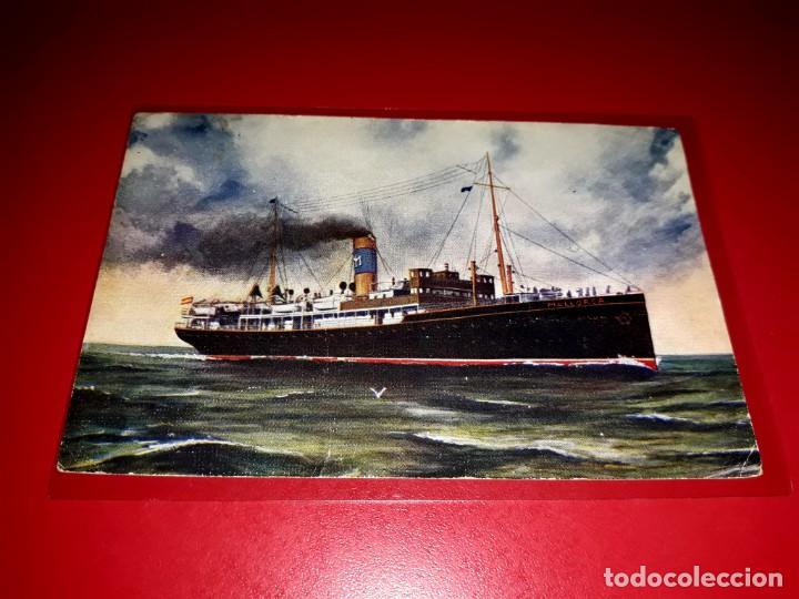 Postales: Compa&ntilde;ia Transmediterranea Escrita - Foto 1
