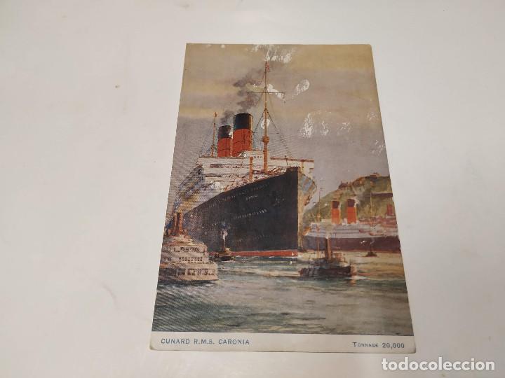 Postales: POSTAL R.M.S. CARONIA - CUNARD - Foto 1