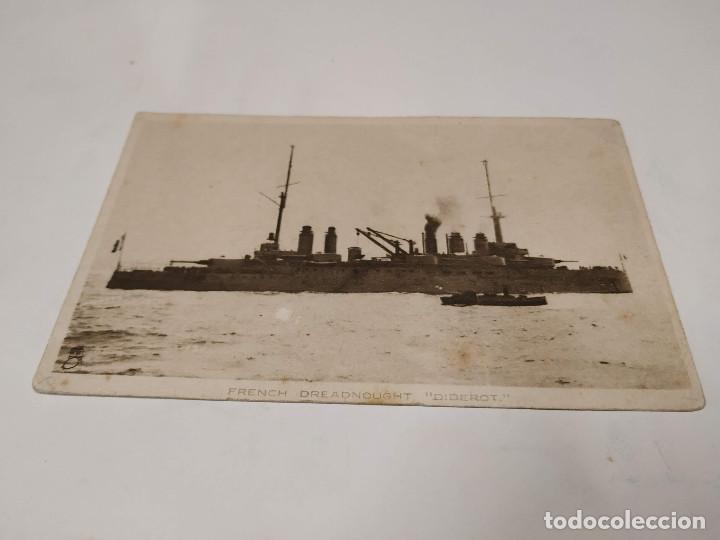 Postales: POSTAL FRENCH DREADNOUGHT DIDEROT - Foto 1
