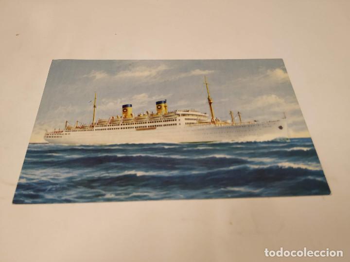 Postales: POSTAL M.S. ITALIA - HOME LINES - Foto 1
