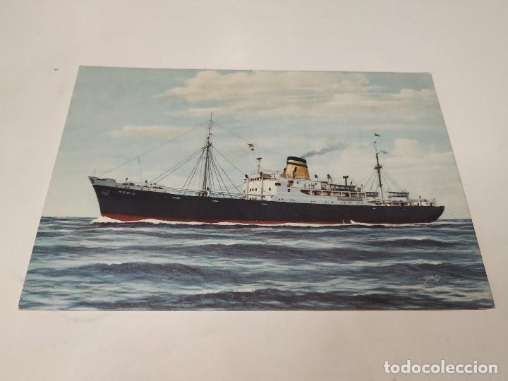 Postales: POSTAL S.S. MEDIA - THE HELLENIC MEDITERRANEAN LINES - Foto 1