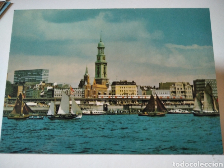 Postales: Postal Hamburgo barcos - Foto 1