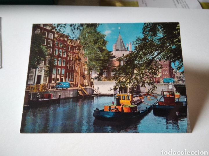 Postales: Postal &Aacute;msterdam barcas - Foto 1
