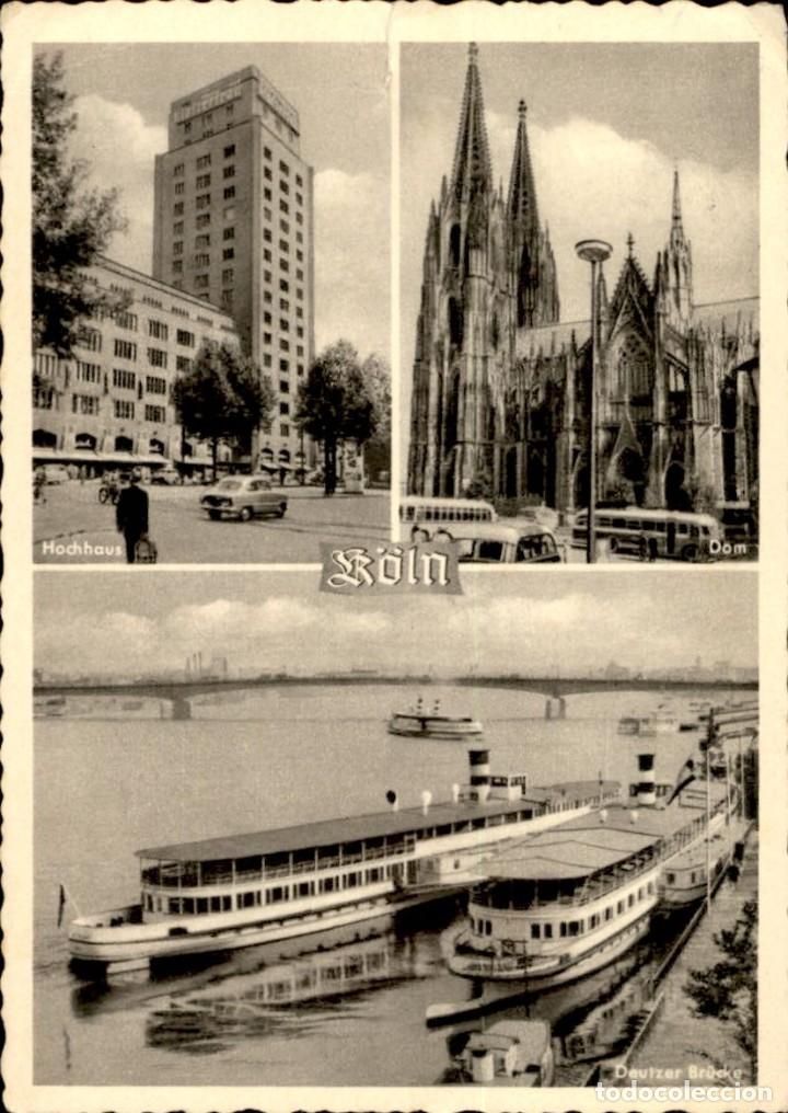 Postales: Antigua postal - K&ouml;ln Puerto - Foto 1