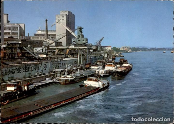 Postales: Antigua postal - Basel Rheinhafen - Foto 1