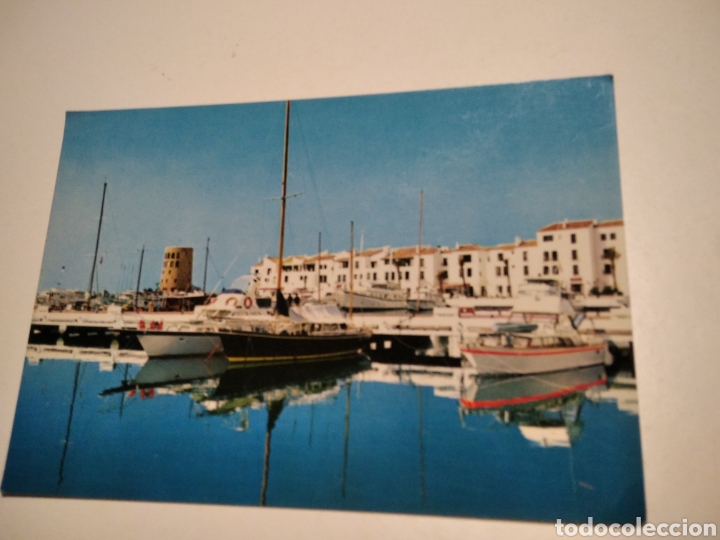 Postales: Postal Marbella puerto barcas - Foto 1