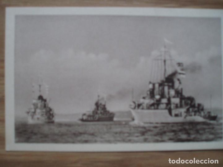 Postales: POSTAL MUSEO NAVAL FLOTILLA DE CA&Ntilde;ONEROS. MADRID - Foto 1