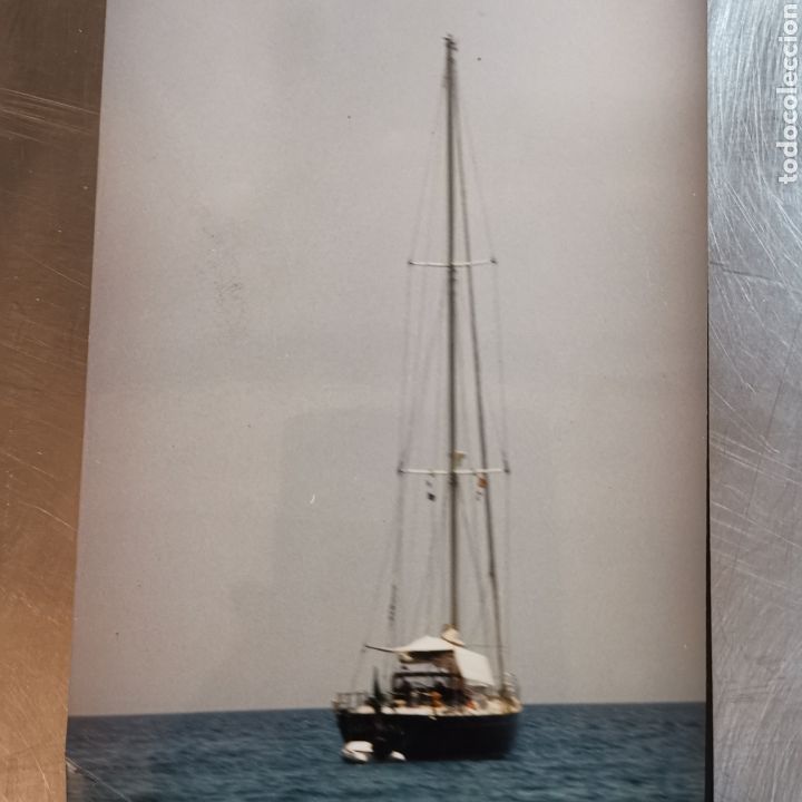 Postales: Fotograf&iacute;a de velero 1980s, Barcos. - Foto 2