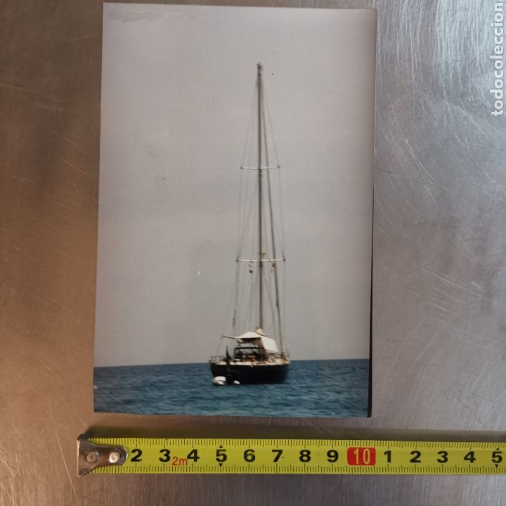 Postales: Fotograf&iacute;a de velero 1980s, Barcos. - Foto 1
