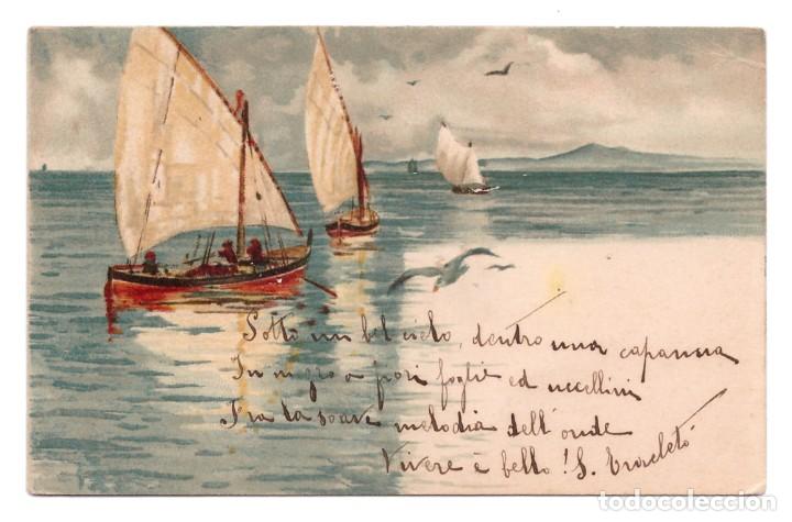 Postales: VELEROS &diams; POSTAL DEL ARTISTA - Foto 1