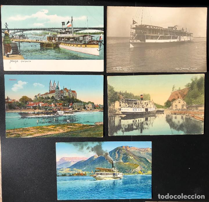 Postales: 10 POSTALES BARCOS-I - Foto 1