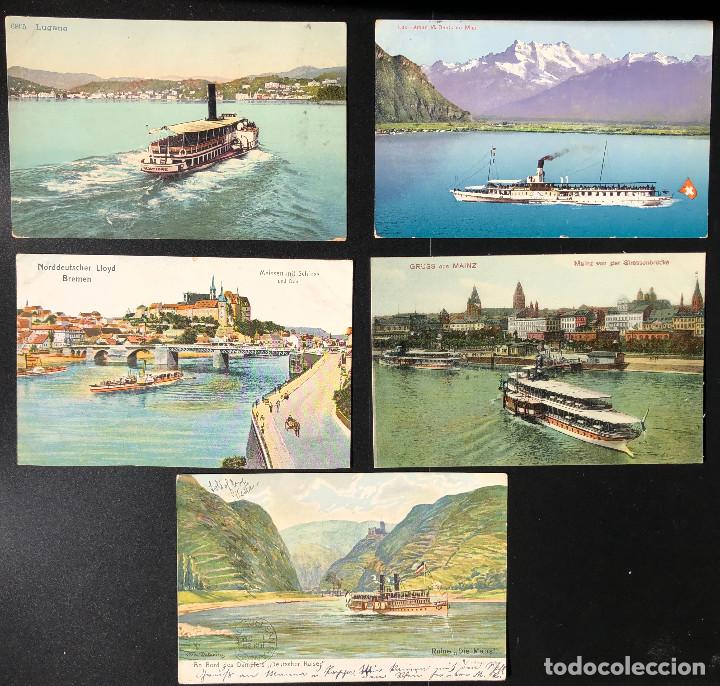 Postales: 10 POSTALES BARCOS-I - Foto 2