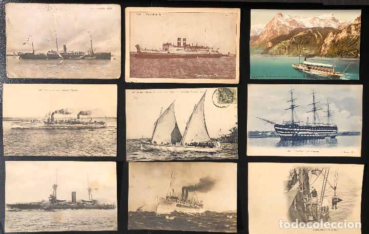 Postales: 24 POSTALES DE BARCOS-IV - Foto 1