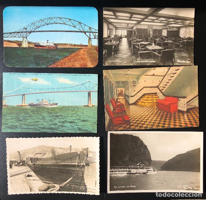 Postales: 24 POSTALES TEMA BARCOS-V - Foto 3