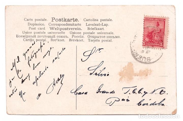 Postales: BUQUES DE VELA &diams; 1908 - Foto 2