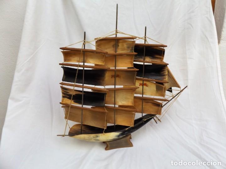 Postales: barco de asta de toro - Foto 2