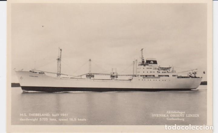 Postales: postal m.s. thebeland, built 1961 - Foto 1