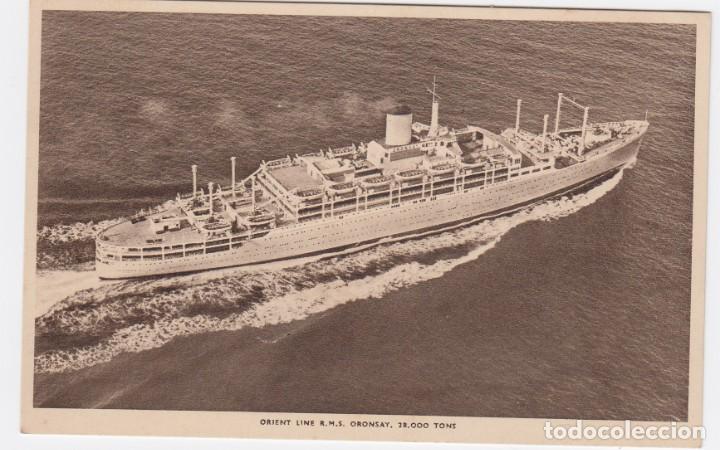 Postales: postcard orent line r.m.s. oronsay - Foto 1