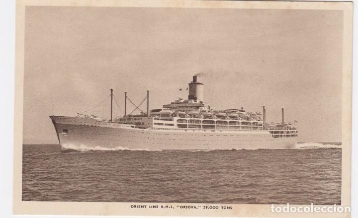 Postales: postcard orent line r.m.s. orsova - Foto 1