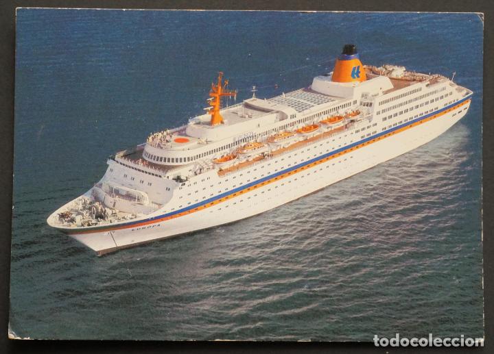Postales: Buque MS EUROPA, de Hapag-Lloyd AG, postal sin circular - Foto 1
