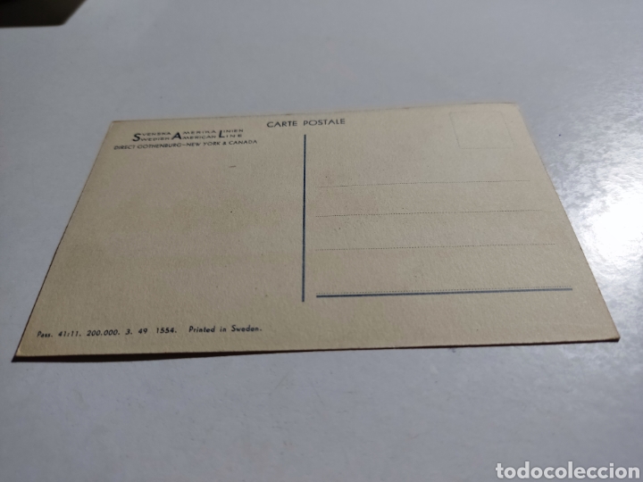 Postales: Postal Estocolmo,barco - Foto 1