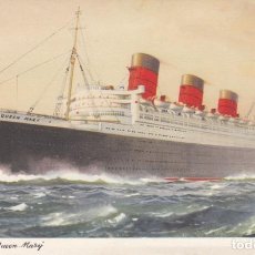 Postales: POSTAL CUNARD QUEEN MARY