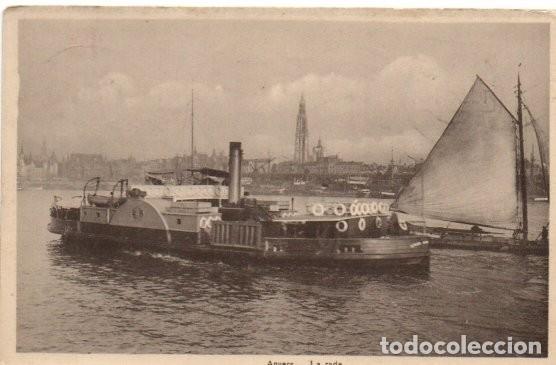 Postales: POSTAL, ANVERS - LA RADE. CIRCULADA 1912 - Foto 1