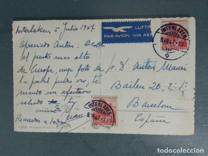 Postales: POSTAL BARCO THUNERSEE. 2705 - Foto 2