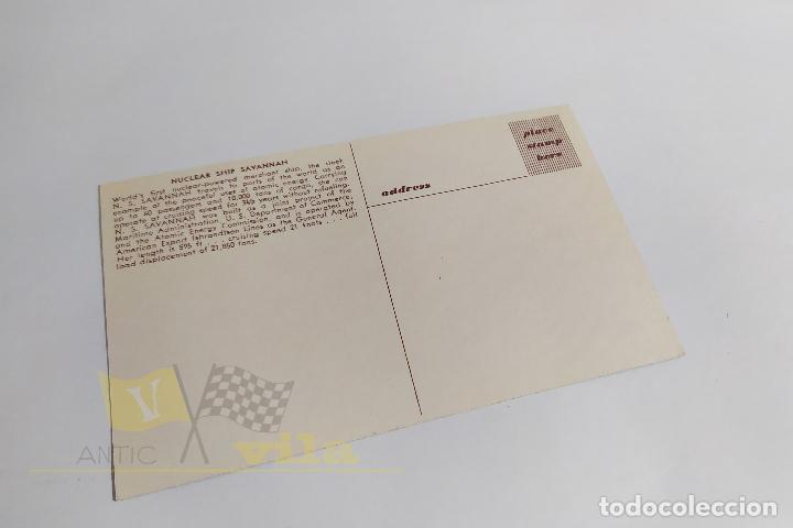 Postales: Postal Barco - Nuclear Ship Savannah - Foto 4
