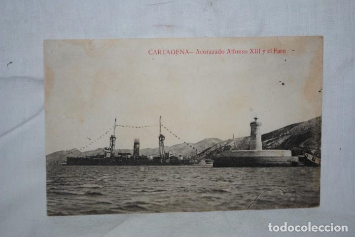 Postales: BUQUE ACORAZADO , ALFONSO XIII . - Foto 2